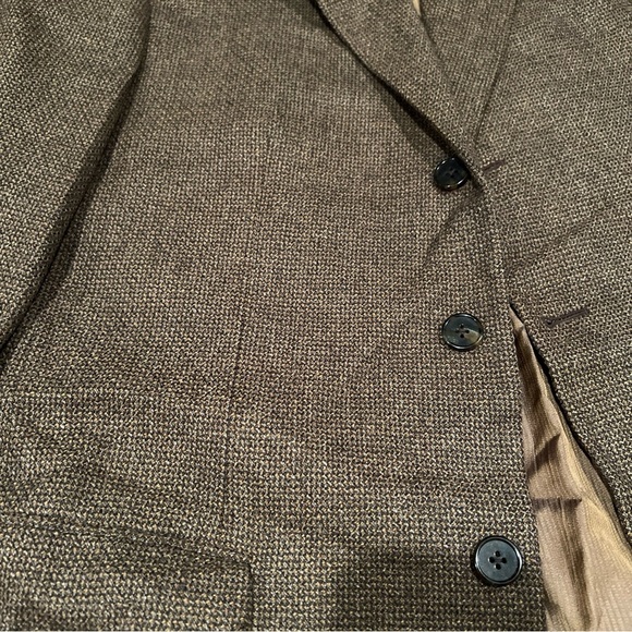 Pal Zileri Wool Cashmere Blend Sport Twead Coat Size 50 (40 US) - Picture 2 of 7